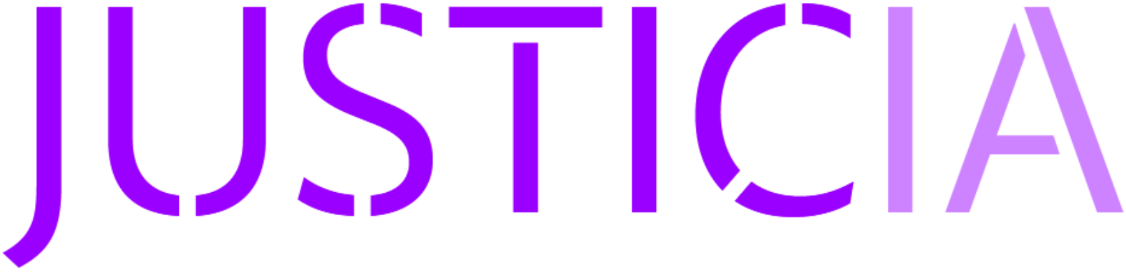 Justicia logo mauve